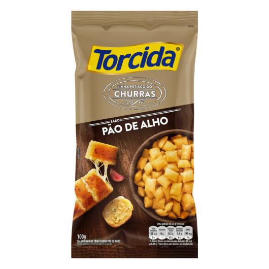 Salgadinho de Trigo Pão de Alho Torcida Churras Pacote 100g - Imagem em destaque