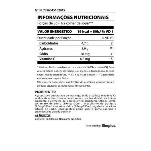 Refresco em Pó Morango com Iogurte Frisco Pacote 25g - Imagem em destaque