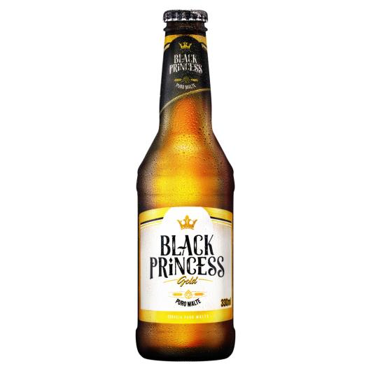 Cerveja Puro Malte Gold Black Princess Garrafa 330ml - Imagem em destaque
