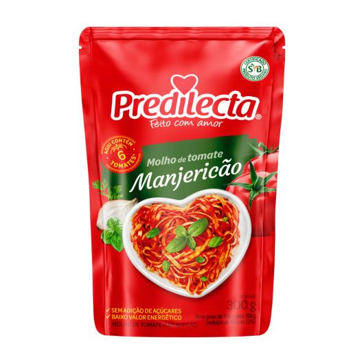 Molho de Tomate com Manjericão Predilecta Sachê 300g - Imagem em destaque