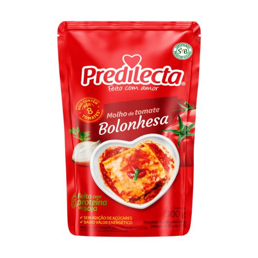 Molho de Tomate à Bolonhesa Predilecta Sachê 300g - Imagem em destaque