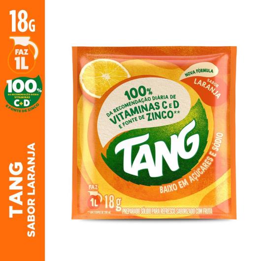 Refresco em Pó Laranja Tang 18g - Imagem em destaque