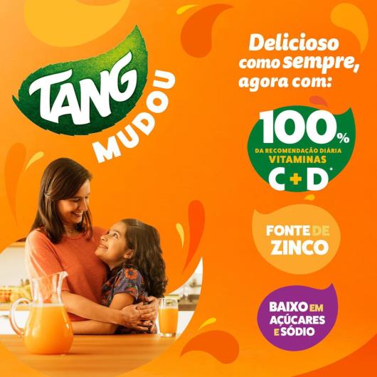 Refresco em Pó Tang Morango 18g - Imagem em destaque