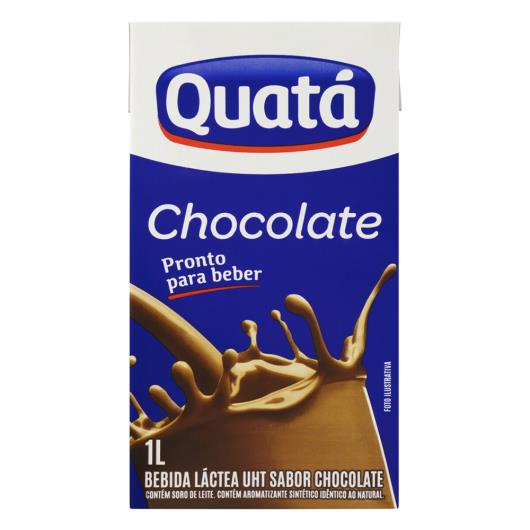 Bebida Láctea UHT Chocolate Quatá Caixa 1l - Imagem em destaque