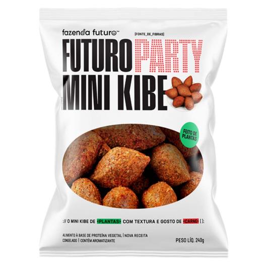Mini Kibe Vegetal Fazenda Futuro Party Congelado Pacote 240g - Imagem em destaque