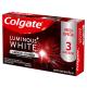 Pack Creme Dental Carvão Ativado Colgate Luminous White Caixa 3 Unidades 70g Cada - Imagem 7509546679600_99_5_1200_72_RGB.jpg em miniatúra