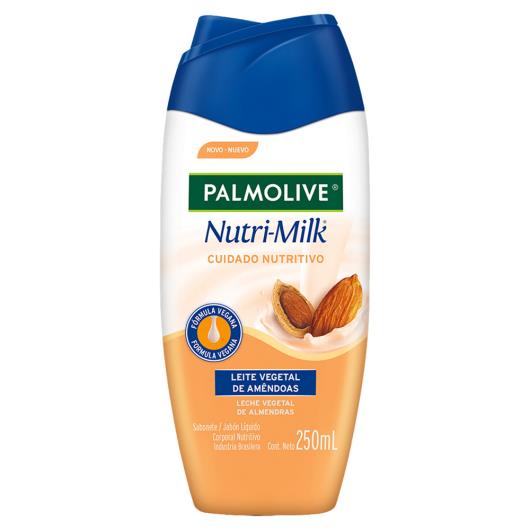 Sabonete Líquido Nutritivo Palmolive Nutri-Milk Amêndoas Frasco 250ml - Imagem em destaque