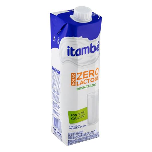 Leite UHT Desnatado Zero Lactose Itambé Nolac Caixa com Tampa 1l - Imagem em destaque
