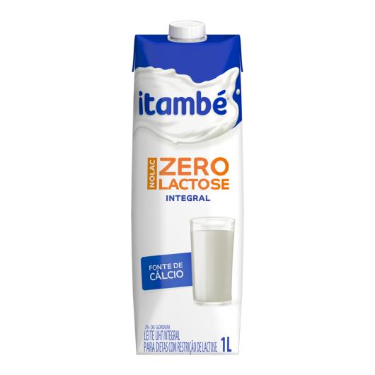 Leite UHT Integral Zero Lactose Itambé Nolac Caixa com Tampa 1l - Imagem em destaque