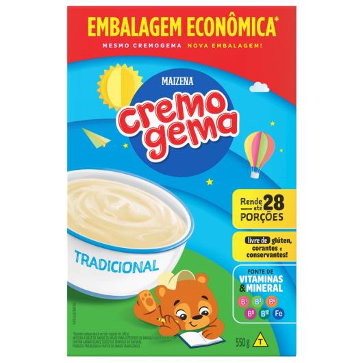 Mistura Maizena Cremogema Tradicional 550g - Imagem em destaque