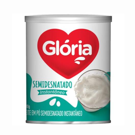 Leite em Pó Glória Semidesnatado Instantâneo Lata 300g - Imagem em destaque