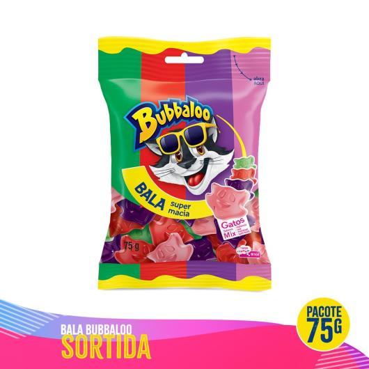 Bala Bubbaloo sortida 75g - Imagem em destaque