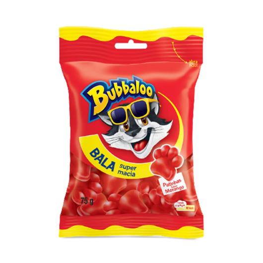 Bala Bubbaloo morango 75g - Imagem em destaque