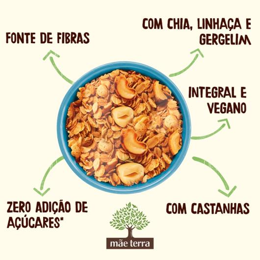 Granola zero açúcar tradicional Mãe Terra 800g - Imagem em destaque