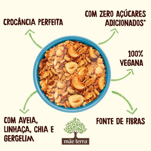 Granola zero açúcar tradicional Mãe Terra 250g - Imagem em destaque
