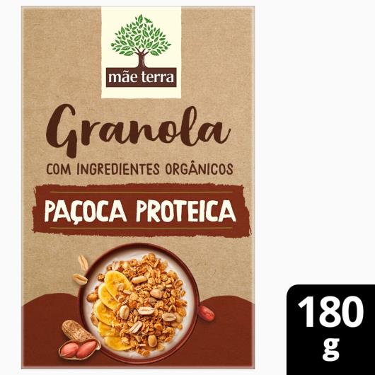 Granola Mãe Terra Paçoca Proteica 180g - Imagem em destaque