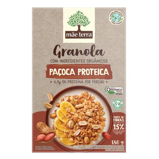 Granola Mãe Terra Paçoca Proteica 180g - Imagem em destaque