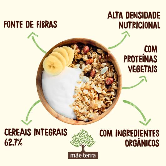 Granola Mãe Terra Paçoca Proteica 180g - Imagem em destaque