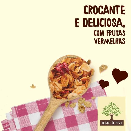 Granola Orgânica Frutas Vermelhas Mãe Terra Caixa 180g - Imagem em destaque