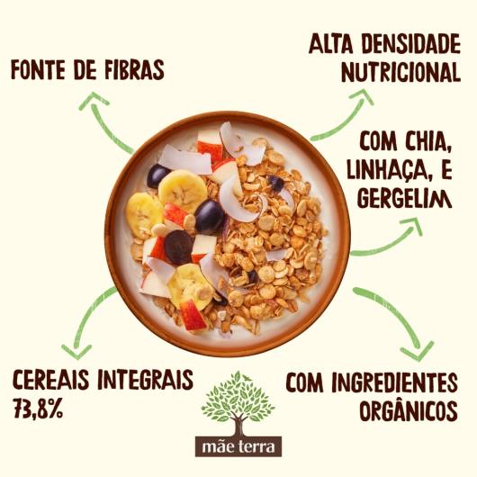 Granola Mãe Terra Adoçada Apenas com Frutas 180g - Imagem em destaque