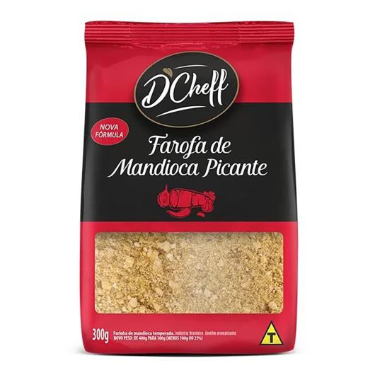 Farofa de Mandioca Picante D'Cheff 300g - Imagem em destaque