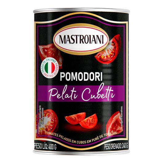 Tomate pelado em cubo Mastroiani lata 240g - Imagem em destaque