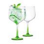 Taça Para Gin Ruvolo Verde 2 Peças