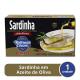 Sardinha Gourmet Robinson Crusoe Azeite de Oliva 125g - Imagem 7898943163257.png em miniatúra