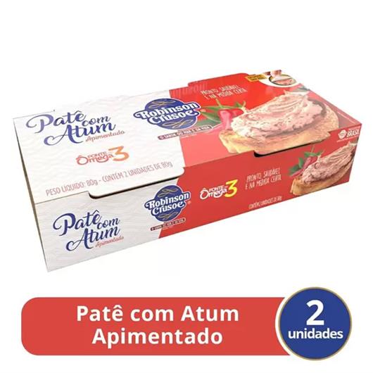 Patê Atum Apimentado Robinson Crusoe 160g - Imagem em destaque