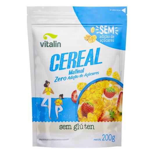 Cereal Matinal Tradicional Zero Lactose Vitalin Pouch 200g - Imagem em destaque