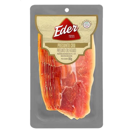 Presunto cru tipo italiano Eder fatiado 80g - Imagem em destaque
