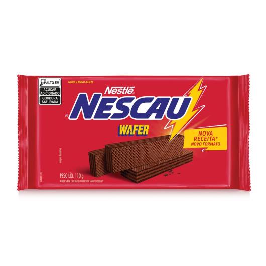 Biscoito NESCAU Wafer Chocolate 110g - Imagem em destaque