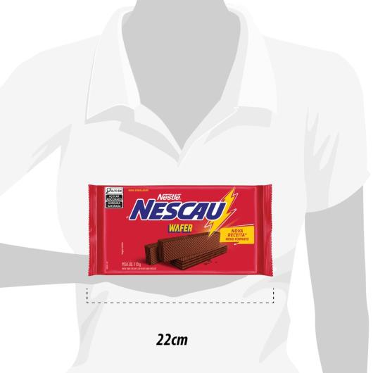 Biscoito NESCAU Wafer Chocolate 110g - Imagem em destaque