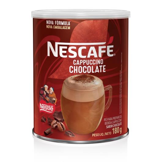 Café Solúvel NESCAFÉ CAPPUCCINO Dois Frades Lata 180g - Imagem em destaque