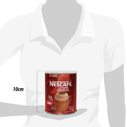 Café Solúvel NESCAFÉ CAPPUCCINO Dois Frades Lata 180g - Imagem em destaque