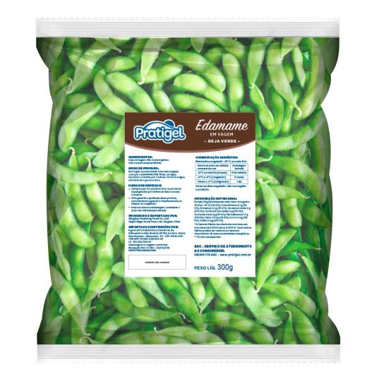 Edamame em Vagem Pratigel Pacote 300g - Imagem em destaque