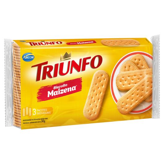 Biscoito Maizena Triunfo Pacote 345g - Imagem em destaque