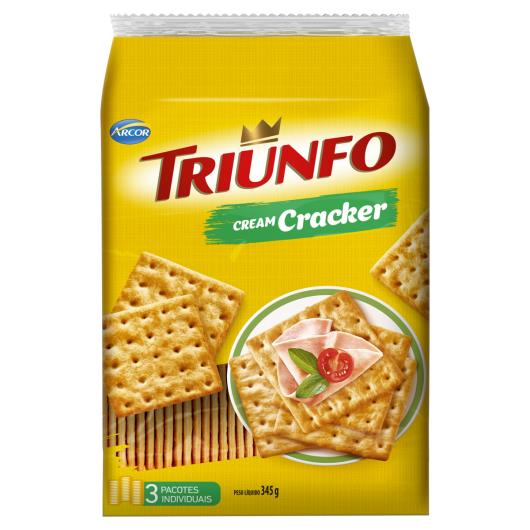 Biscoito Cream Cracker Triunfo Pacote 345g - Imagem em destaque