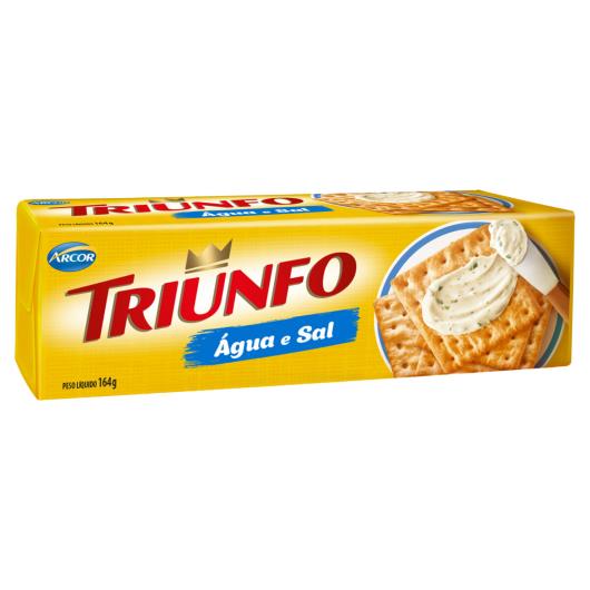 Biscoito Água e Sal Triunfo Pacote 164g - Imagem em destaque