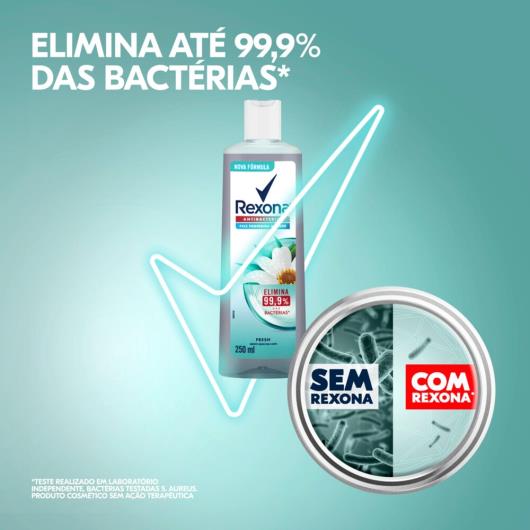 Sabonete líquido fresh Rexona squeeze 250ml - Imagem em destaque