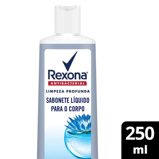 Sabonete Líquido Antibacterial Rexona Limpeza Profunda Frasco 250ml - Imagem em destaque