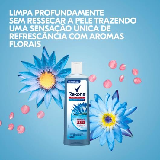 Sabonete Líquido Antibacterial Rexona Limpeza Profunda Frasco 250ml - Imagem em destaque
