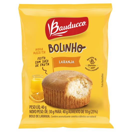 Bolinho Laranja Bauducco Pacote 40g - Imagem em destaque