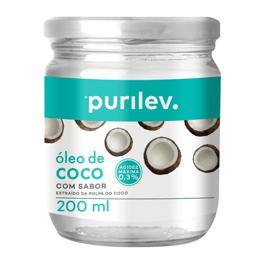 Óleo de Coco com Sabor Purilev 200ml - Imagem em destaque