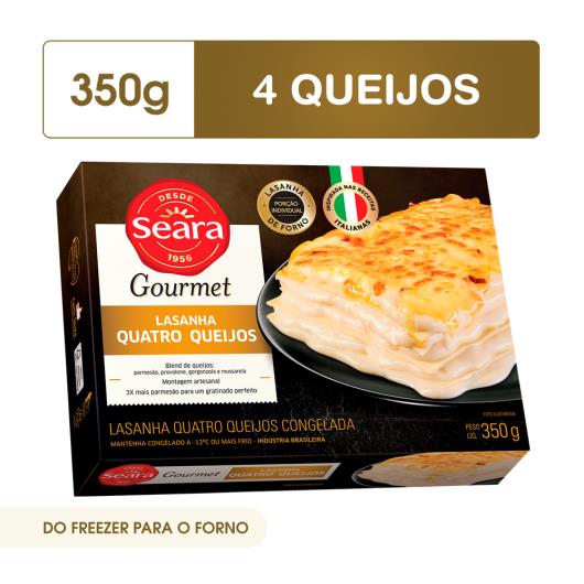 Lasanha quatro queijos Seara Gourmet 350g - Imagem em destaque
