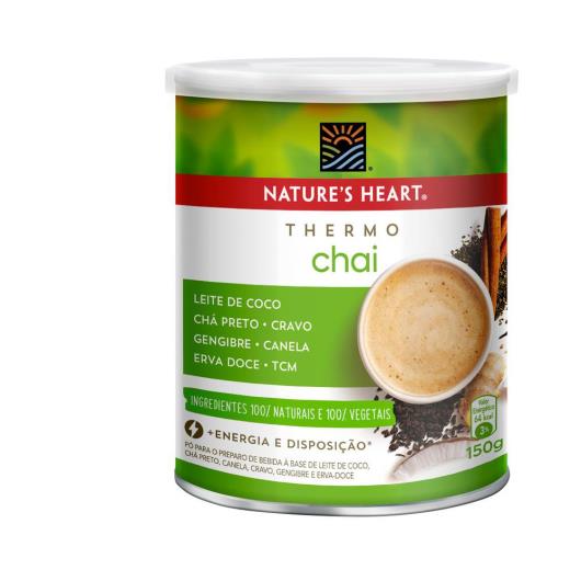 Bebida Funcional NATURES HEART Thermo Chai 150g - Imagem em destaque