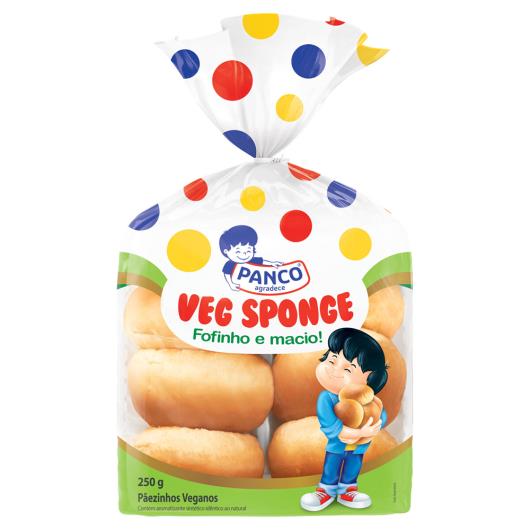 Pãezinhos Panco Veg Sponge Pacote 250g - Imagem em destaque