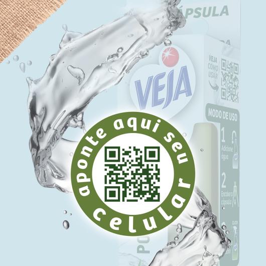 Limpador Cápsula Multiuso Eucalipto e Capim-Limão Veja Power Nature Caixa 12ml Refil - Imagem em destaque