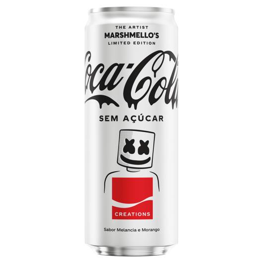 Refrigerante Melancia e Morango sem Açúcar Coca-Cola Creations Lata 310ml Marshmello's - Imagem em destaque