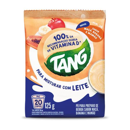 Tang Para Misturar com Leite Maça, Banana e Mamão Pacote 125g - Imagem em destaque